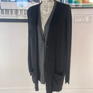 Theory cardigan size small
